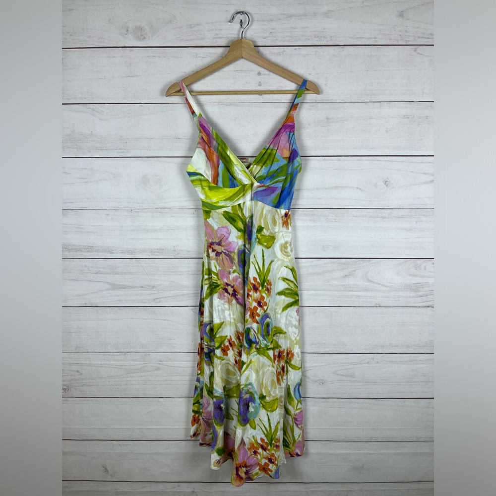 Jams World Floral Hawaiian Dress Small
